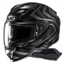 Casque Full Face HJC F71 Carbon Nevio MC5 + Kit Bluetooth Smart 21B Flat Black