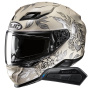 Casque Full Face HJC F71 Eliz MC9SF + Kit Bluetooth Smart 11B
