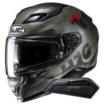 Casque Full Face HJC F71 Faco MC1SF + Kit Bluetooth Smart 11B Casque Full Face HJC F71 Faco MC1SF + Kit Bluetooth Smart 11B