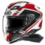 Casque Full Face HJC F71 Tozz MC1 + Kit Bluetooth Smart 21B Flat Black
