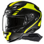 Casque Full Face HJC F71 Tozz MC3H + Kit Bluetooth Smart 21B Flat Black
