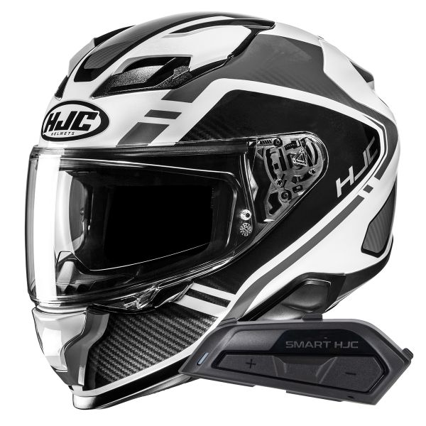 Full Face HJC F71 Tozz MC5 + Kit Bluetooth Smart 21B Flat Black