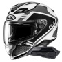 Casque Full Face HJC F71 Tozz MC5 + Kit Bluetooth Smart 21B Flat Black