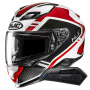 Casque Full Face HJC F71 Tozz MC6HSF + Kit Bluetooth Smart 11B