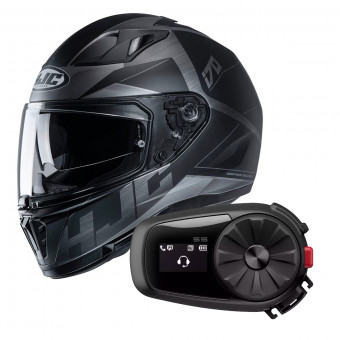 Full Face HJC I70 Eluma MC5SF + Kit Bluetooth Sena 5S Solo