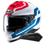 Casque Full Face HJC i71 Enta MC21 + Kit Bluetooth Smart 11B