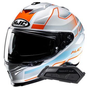 Full Face HJC i71 Iorix MC27 + Kit Bluetooth Smart 21B