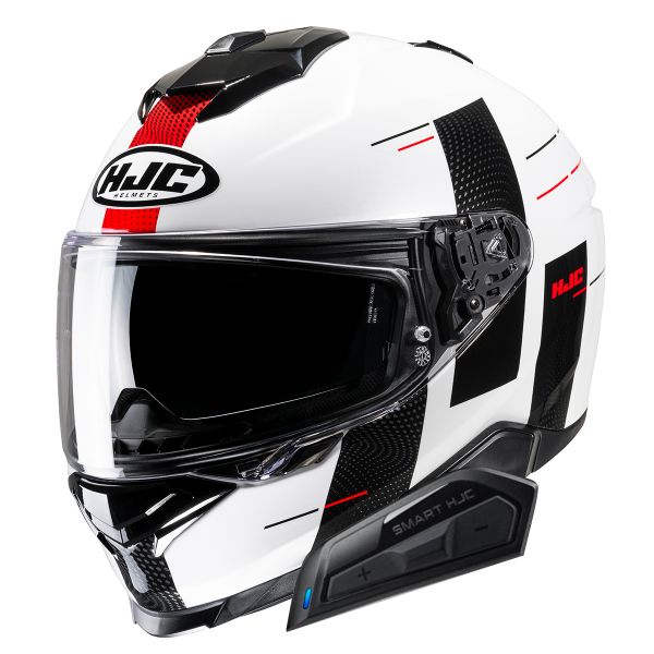 Full Face HJC i71 Peka MC1 + Kit Bluetooth Smart 21B