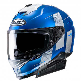 Full Face HJC i71 Peka MC2SF + Kit Bluetooth Smart 21B