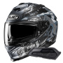 Casque Full Face HJC i71 Taurus MC5SF + Kit Bluetooth Smart 21B