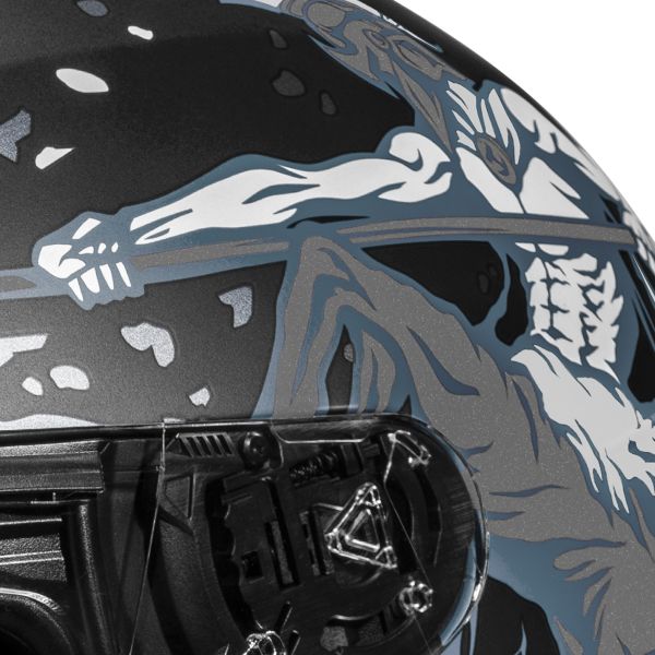 HJC i71 Taurus MC5SF + Kit Bluetooth Smart 21B