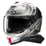 Casque Full Face HJC i71 Viz MC1SF + Kit Bluetooth Smart 11B