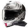 Casque Full Face HJC i71 Viz MC1SF + Kit Bluetooth Smart 21B