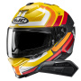 Casque Full Face HJC i71 Viz MC3SF + Kit Bluetooth Smart 11B