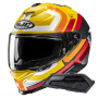 Casque Full Face HJC i71 Viz MC3SF + Kit Bluetooth Smart 21B