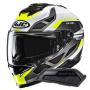 Casque Full Face HJC i71 Zest MC3H + Kit Bluetooth Smart 21B