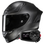 Casque Full Face HJC RPHA 1 V2 Carbon Matte Black + Kit Bluetooth 5S Solo