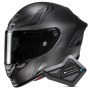 Casque Full Face HJC RPHA 1 V2 Carbon Matte Black + Kit Bluetooth BT Mini