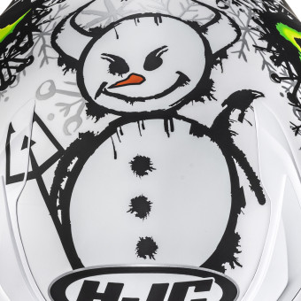 HJC RPHA 1 V2 Carbon Snow Diablo MC10SF