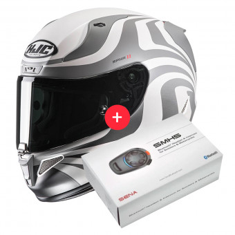 Full Face HJC RPHA 11 Eldon MC10SF + Kit Bluetooth SMH5