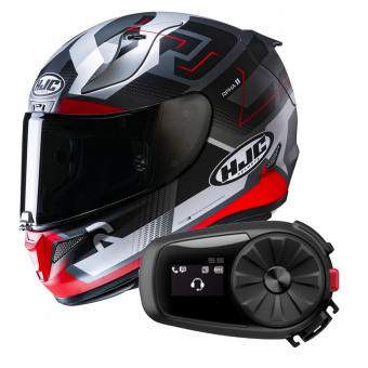 Full Face HJC RPHA 11 Nectus MC1SF + Kit Bluetooth Sena 5S Solo
