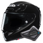 Casque Full Face HJC RPHA 12 Black + Kit Bluetooth BT Mini