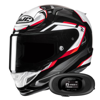 Casque Full Face HJC RPHA 12 Brels MC1 + Kit bluetooth 5R Lite