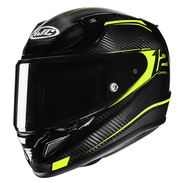 Full Face HJC RPHA 12 Carbon Keres MC3H Full Face HJC RPHA 12 Carbon Keres MC3H