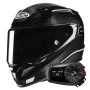 Casque Full Face HJC RPHA 12 Carbon Keres MC5 + Kit Bluetooth 5S Solo