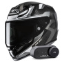Casque Full Face HJC RPHA 12 Carbon Xentra MC5 + Kit Bluetooth Lokui K30