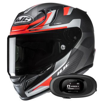 Casque Full Face HJC RPHA 12 Carbon Xentra MC6HSF + Kit bluetooth 5R Lite Casque Full Face HJC RPHA 12 Carbon Xentra MC6HSF + Kit bluetooth 5R Lite