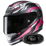 Casque Full Face HJC RPHA 12 Dravix MC8SF + Kit bluetooth 5R Lite
