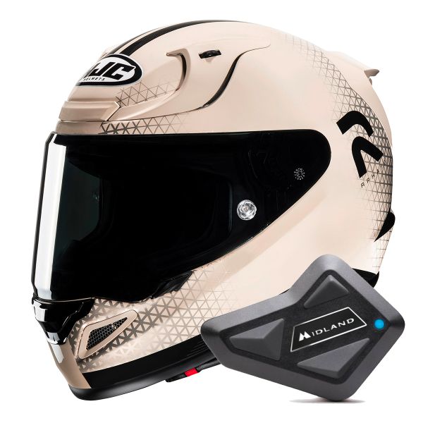 Full Face HJC RPHA 12 Enoth MC9 + Kit Bluetooth BT Mini