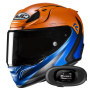 Casque Full Face HJC RPHA 12 Kos MC27SF + Kit bluetooth 5R Lite Solo