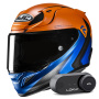 Casque Full Face HJC RPHA 12 Kos MC27SF + Kit Bluetooth Lokui K30
