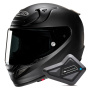 Casque Full Face HJC RPHA 12 Matte Black + Kit Bluetooth BT Mini