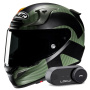 Casque Full Face HJC RPHA 12 Ottin MC47SF + Kit Bluetooth Lokui K30