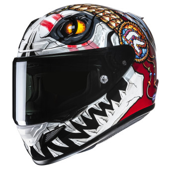 Casque Full Face HJC RPHA 12 Skully MC1 Casque Full Face HJC RPHA 12 Skully MC1