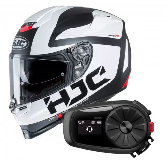 Full Face HJC RPHA 70 Balius MC10SF + Kit Bluetooth Sena 5S Solo