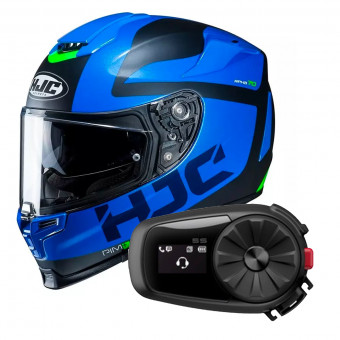 Full Face HJC RPHA 70 Balius MC2SF + Kit Bluetooth Sena 5S Solo