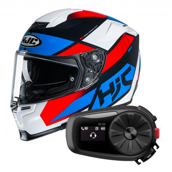 Full Face HJC RPHA 70 Debby MC21 + Kit Bluetooth Sena 5S Solo