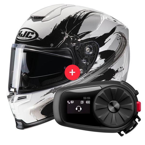 Full Face HJC RPHA 70 Erin MC10 + Kit Bluetooth 5S