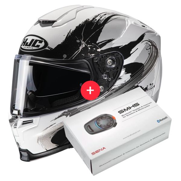 Full Face HJC RPHA 70 Erin MC10 + Kit Bluetooth SMH5
