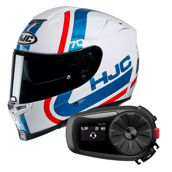 Full Face HJC RPHA 70 Gaon MC21 + Kit Bluetooth Sena 5S Solo
