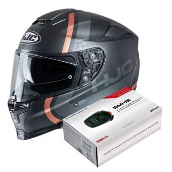 Full Face HJC RPHA 70 Gaon MC9SF + Kit Bluetooth Sena SMH5