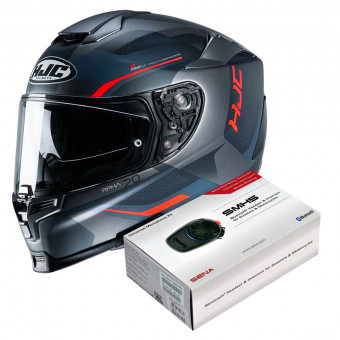 Full Face HJC RPHA 70 Kosis MC6HSF + Kit Bluetooth Sena SMH5