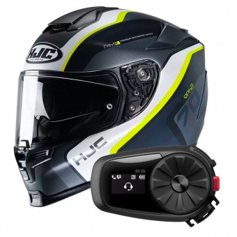 Full Face HJC RPHA 70 Kroon MC4HSF + Kit Bluetooth Sena 5S Solo