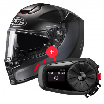Full Face HJC RPHA 70 Paika MC1SF + Kit Bluetooth 5S