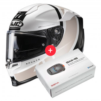 Full Face HJC RPHA 70 Paika MC5 + Kit Bluetooth SMH5