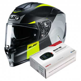 Full Face HJC RPHA 70 Wody MC4HSF + Kit Bluetooth Sena SMH5